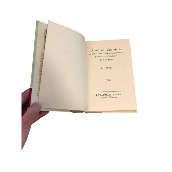 Broadman Comments 1956 By E.F. Haight Hardcover Book New - Picture 7 of 9